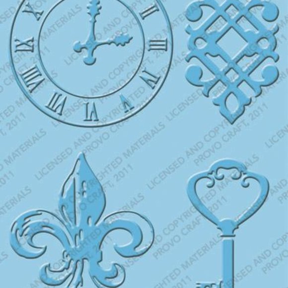 Cuttlebug 4-pc embossing folders - TIMELESS - Picture 5 of 9